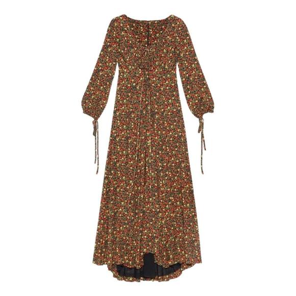 Gucci - Liberty-print Crepe Maxi Dress - IT 40